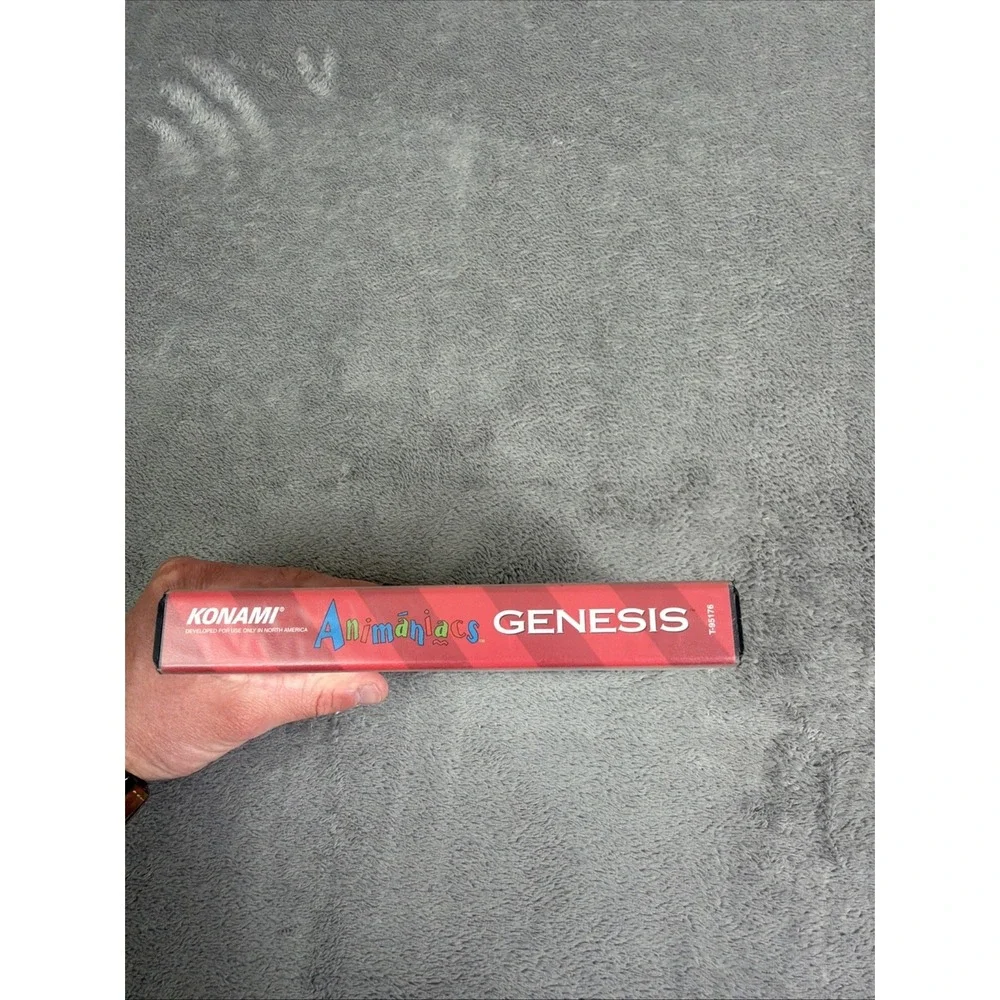 Animaniacs (Sega Genesis, 1994) Complete In Box With Manual
